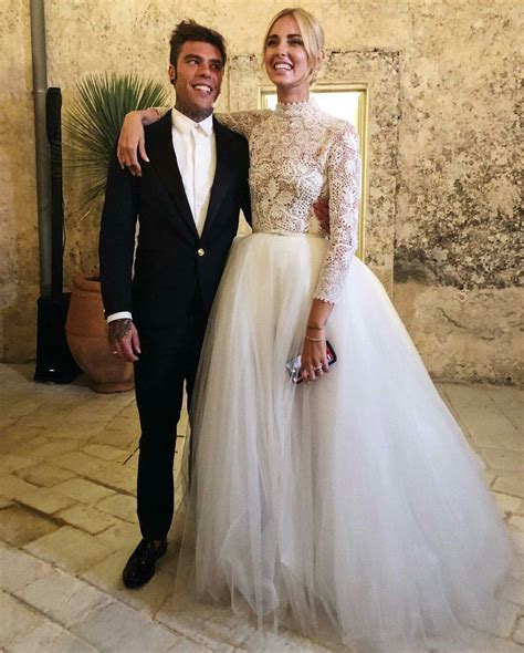 fedez dior|chiara ferragni dior dress.